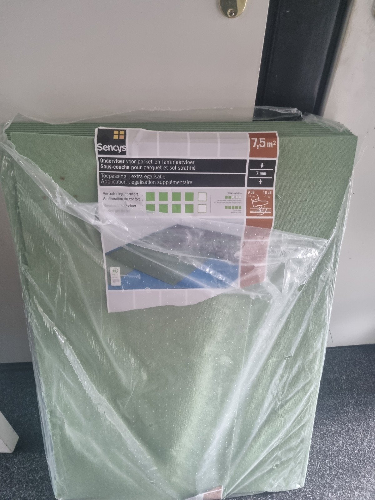 ondervloer voor laminaat, Ophalen, Overige materialen, 30 cm of meer, 50 tot 150 cm