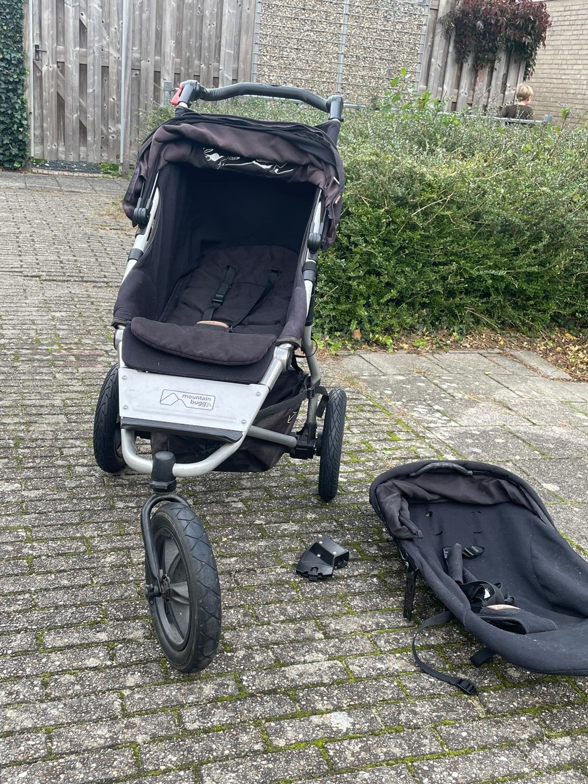 mountain buggy urban jungle wandelwagen, Kinderen en Baby's, Ophalen, Gebruikt, Overige merken, Zonnekap