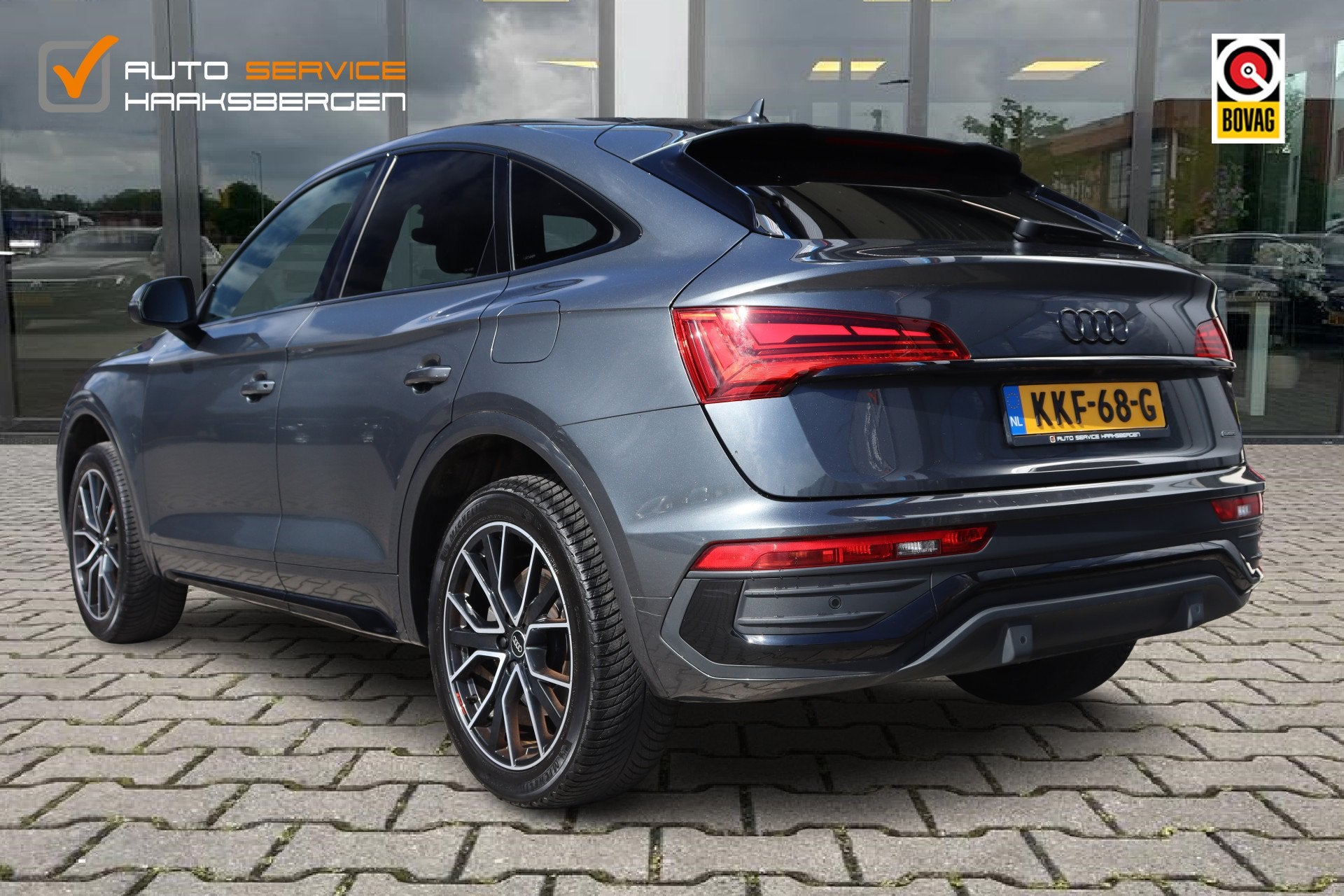 Audi Q5 Sportback 55 TFSI e S-Line | RS Stoelen | ACC | B&O, Auto's, Automaat, Gebruikt, 4 cilinders, Bedrijf