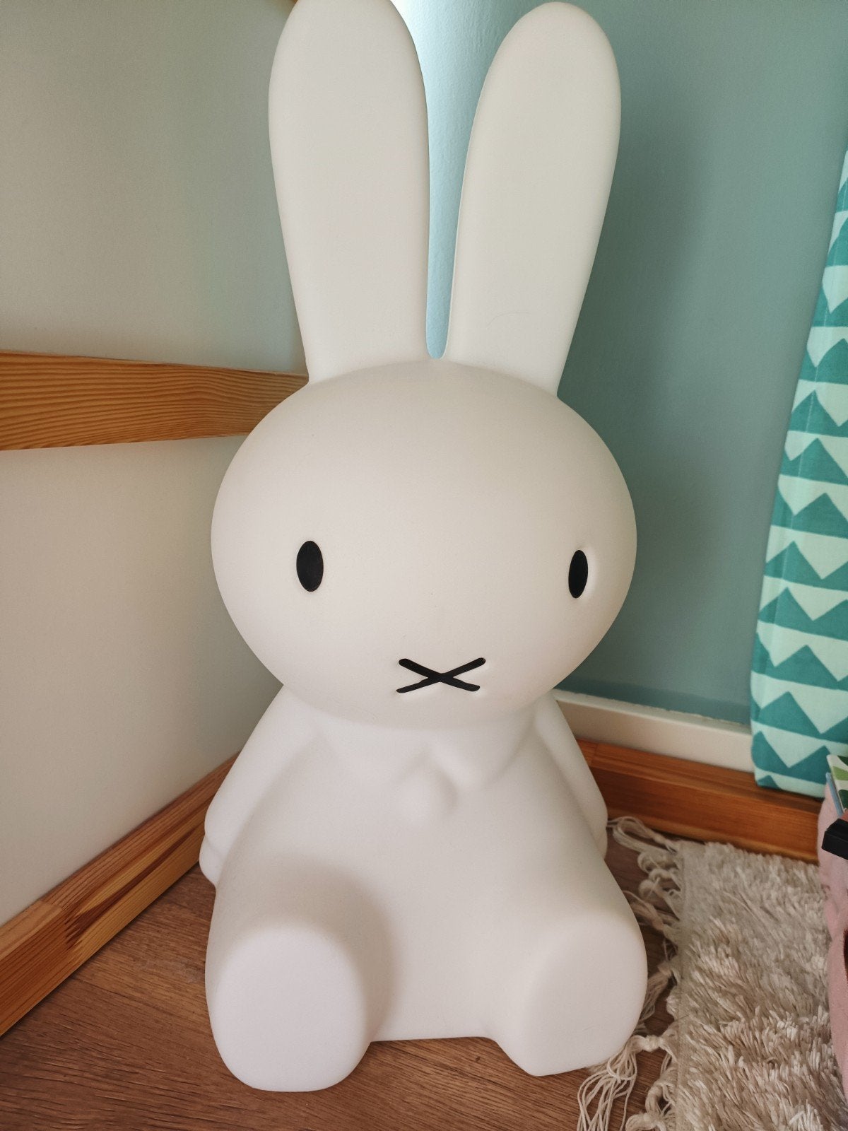 Mr. Maria Miffy Nijntje lamp XL, 80cm hoog, afstandsbedienin, Overige merken, Ophalen of Verzenden, Zo goed als nieuw, Wit