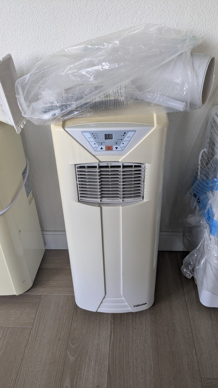 Tristar AC-5493 Mobiele Airco - Koel en Comfortabel, Ophalen, Gebruikt, Minder dan 60 m³, 3 snelheden of meer
