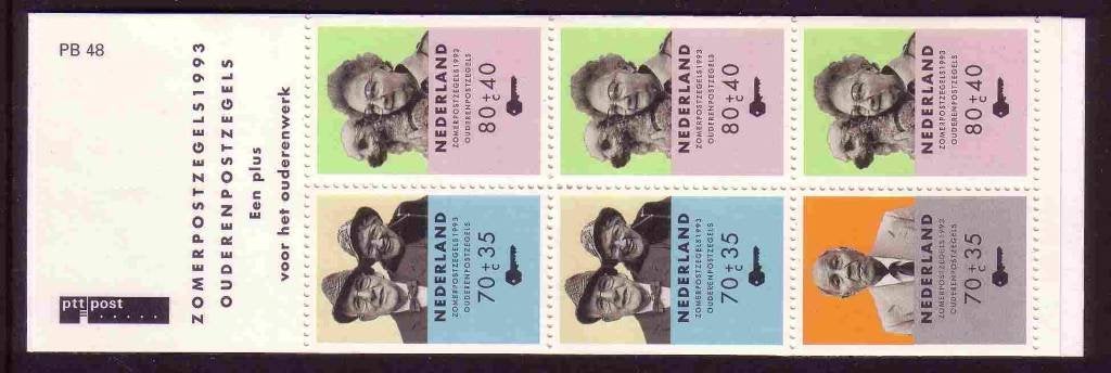Nederland 1993 PB48 Zomer, Ouderen, Postfris, Postzegels en Munten, Postzegels | Nederland, Ophalen of Verzenden, Postfris