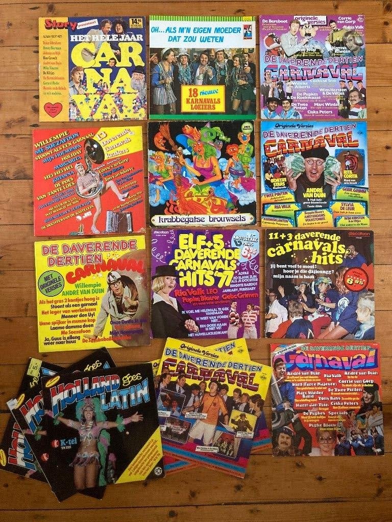 Jaren 70 carnaval hits carnavalsmuziek LP's cassettebandjes, Ophalen of Verzenden, Gebruikt, Overige typen, Carnaval