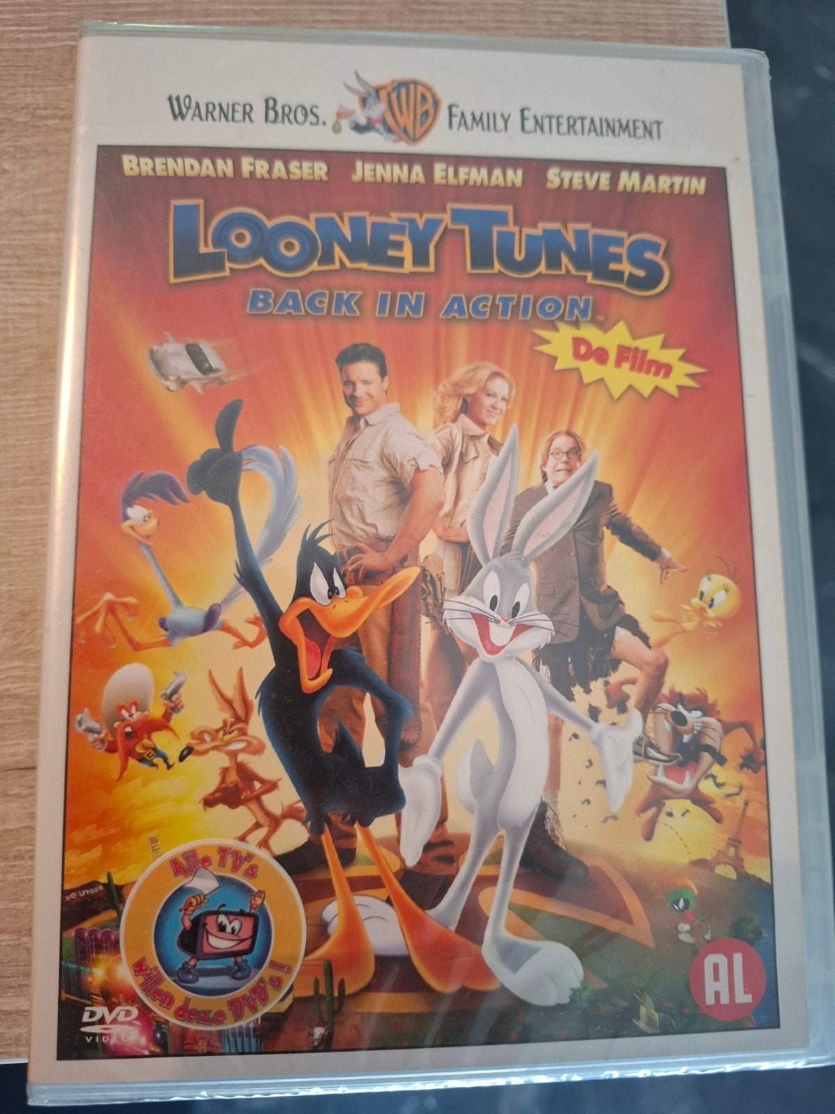Looney Tunes back in action de film, Cd's en Dvd's, Nederlands, Alle leeftijden, Nederlands, Ophalen of Verzenden