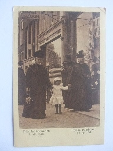 P333 Friesland - Klederdracht - 1922, Verzamelen, Verzenden, 1920 tot 1940, Gelopen, Friesland