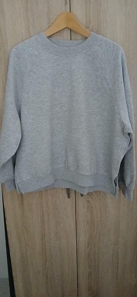 nieuwe grijze only glitter trui met strass steentjes mt xs, Only, Nieuw, Ophalen of Verzenden, Maat 34 (XS) of kleiner