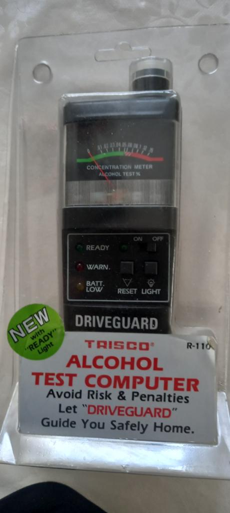 Trisco Driveguard Alcohol Tester - Nieuw in verpakking, Ophalen
