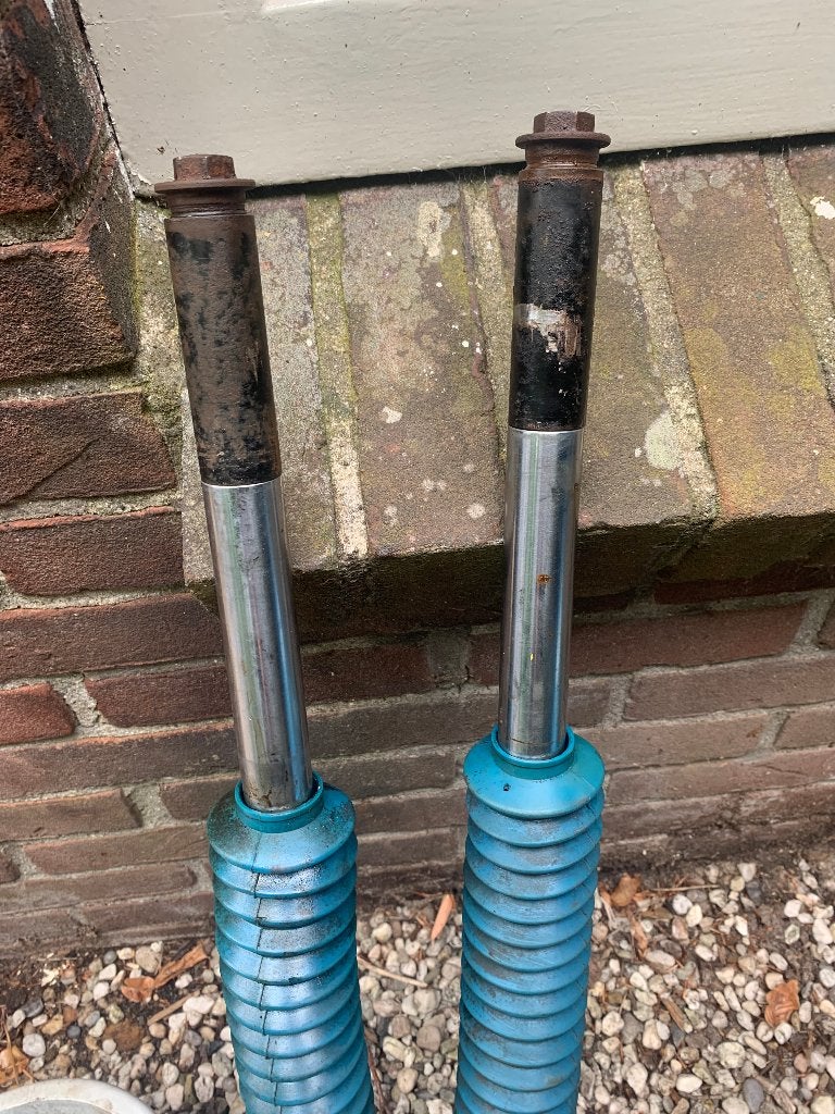 Gezocht voorvork verhoogset honda mt50, Ophalen of Verzenden, Gebruikt, Frame, Honda