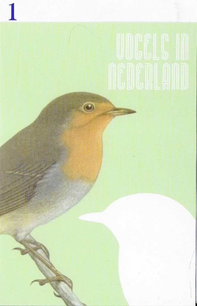 Vogels in Nederland Roodborstje Stadsvogel ( B3928 ), Ophalen of Verzenden, 1980 tot heden, Ongelopen