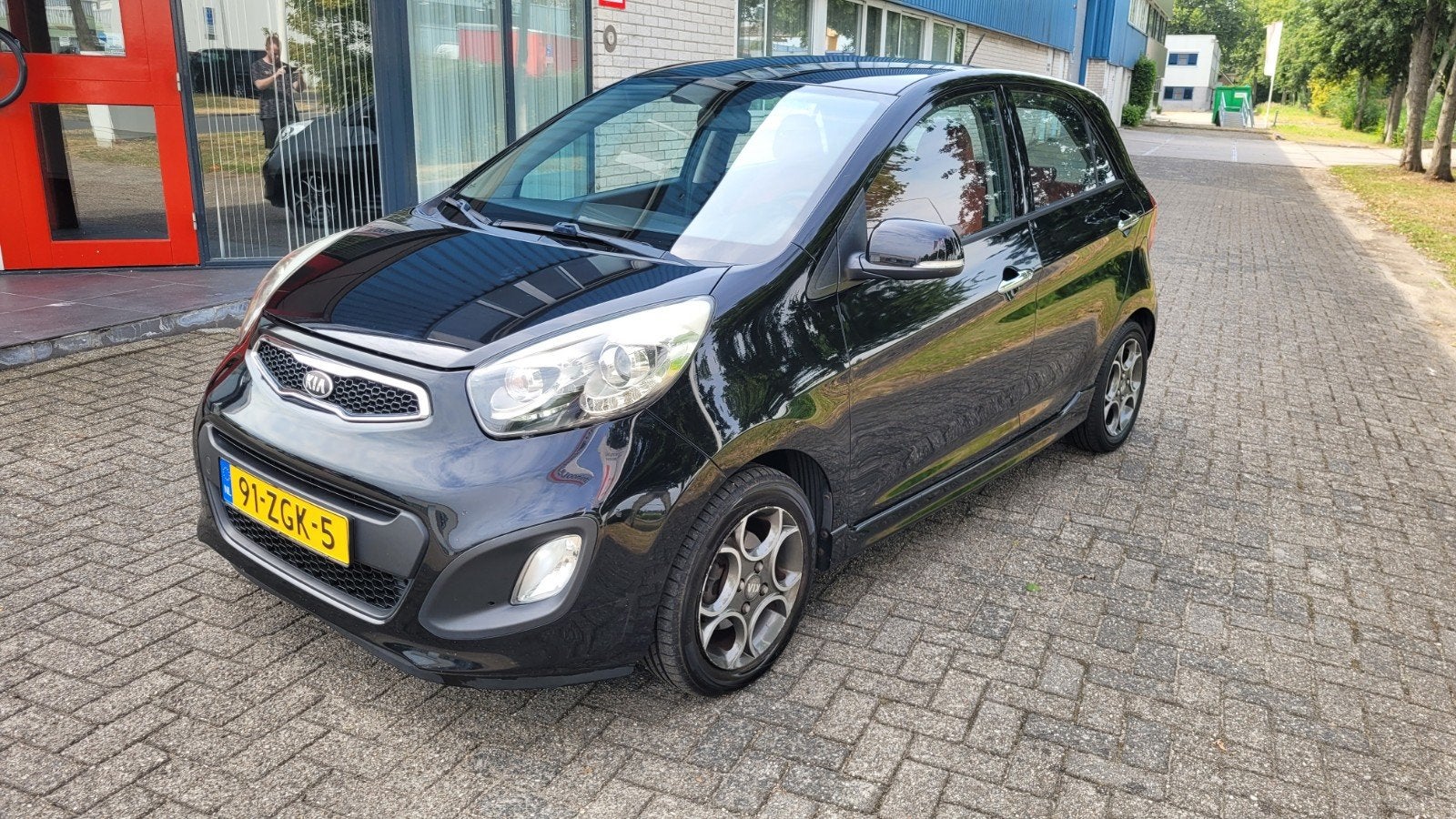 Kia Picanto 1.0 Cvvt Design Edition 5d 2012 led/pdc/airco, Auto's, Voorwielaandrijving, Parkeersensor, Euro 6, 400 kg