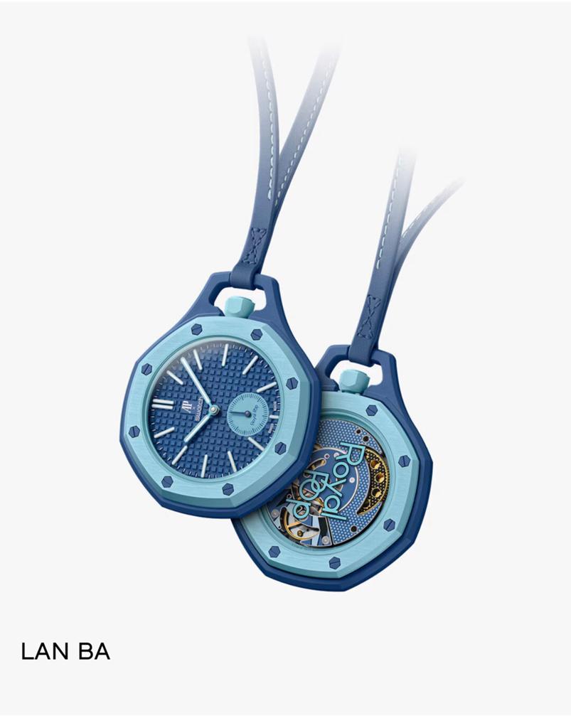 Royal Pop LAN BA horloge, Ophalen of Verzenden, Staal