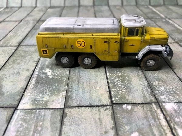 Vietsky Models ZILGEN01 | ZIL 131 Generator truck ( yellow), Ophalen, Schaalmodel, Nieuw, Diecastdiorama