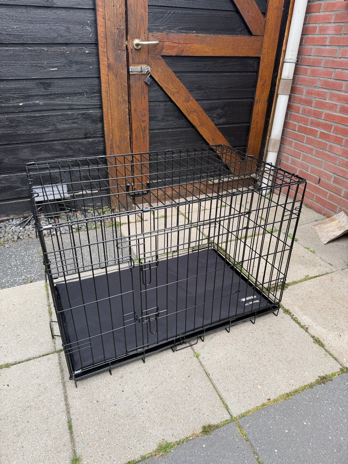 Honden Bench zgan inclusief mat( nieuw), Ophalen, Zo goed als nieuw