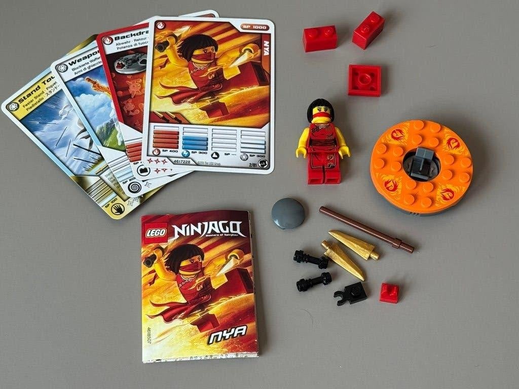 Lego - 2172 - Ninjago Spinners - Nya, Lego, Zo goed als nieuw, Inclusief minifiguren, Ophalen of Verzenden