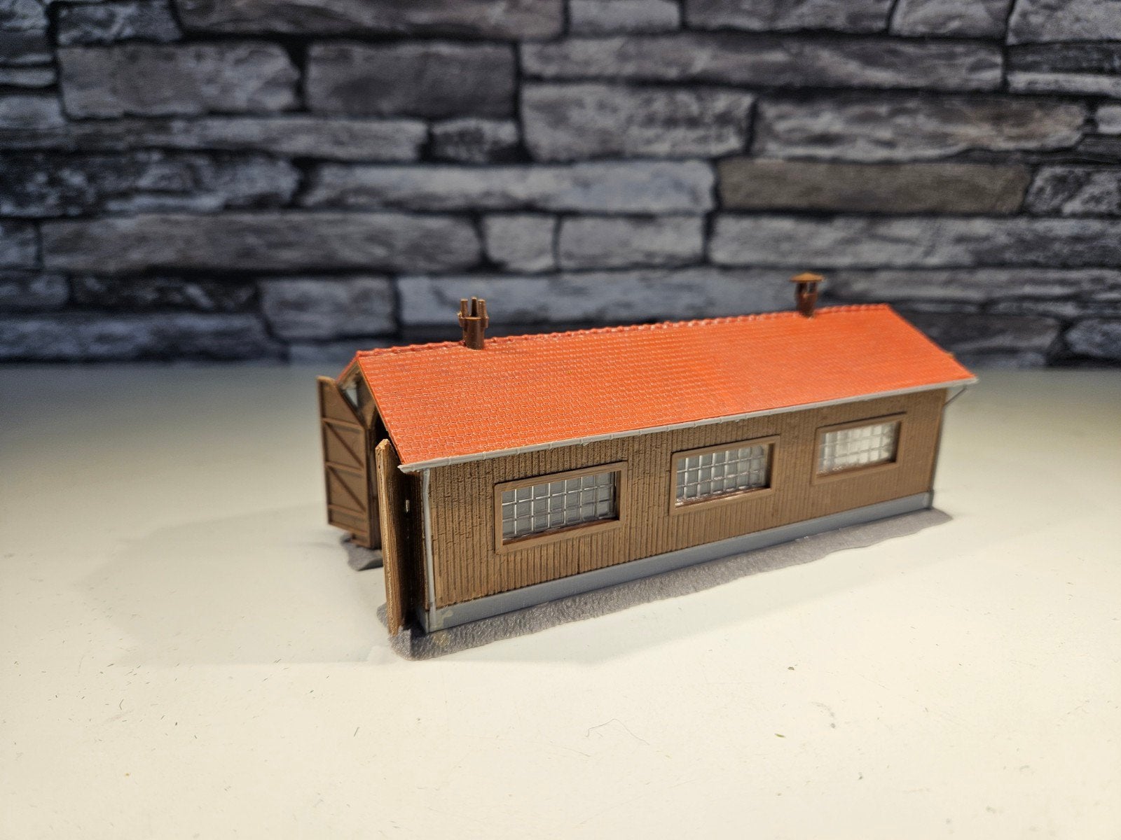 Kleine doorrijloods N spoor trein 1:160, Hobby en Vrije tijd, Overige merken, Gebruikt, Gelijkstroom of Wisselstroom, Brug, Tunnel of Gebouw