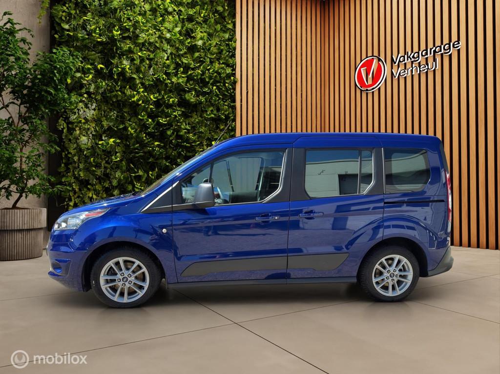 Ford Tourneo Trend Compact|Oprijplaat|Rolstoel, Auto's, Ford, Euro 6, Blauw, Handgeschakeld, 99 pk