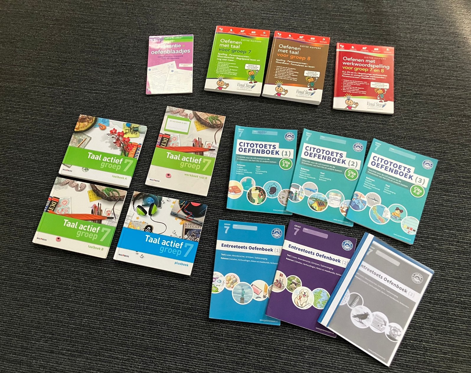 Oefenboeken groep 7 en 8 cito , junior Einstein diverse, Ophalen, Zo goed als nieuw, Overige niveaus, Nederlands