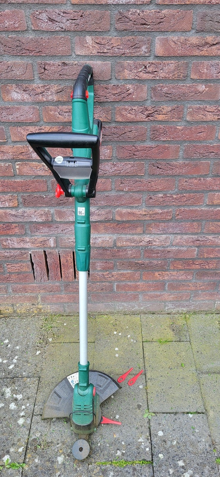 Parkside Accutrimmer 20V inclusief accu, Ophalen, Gebruikt, Accu, Parkside