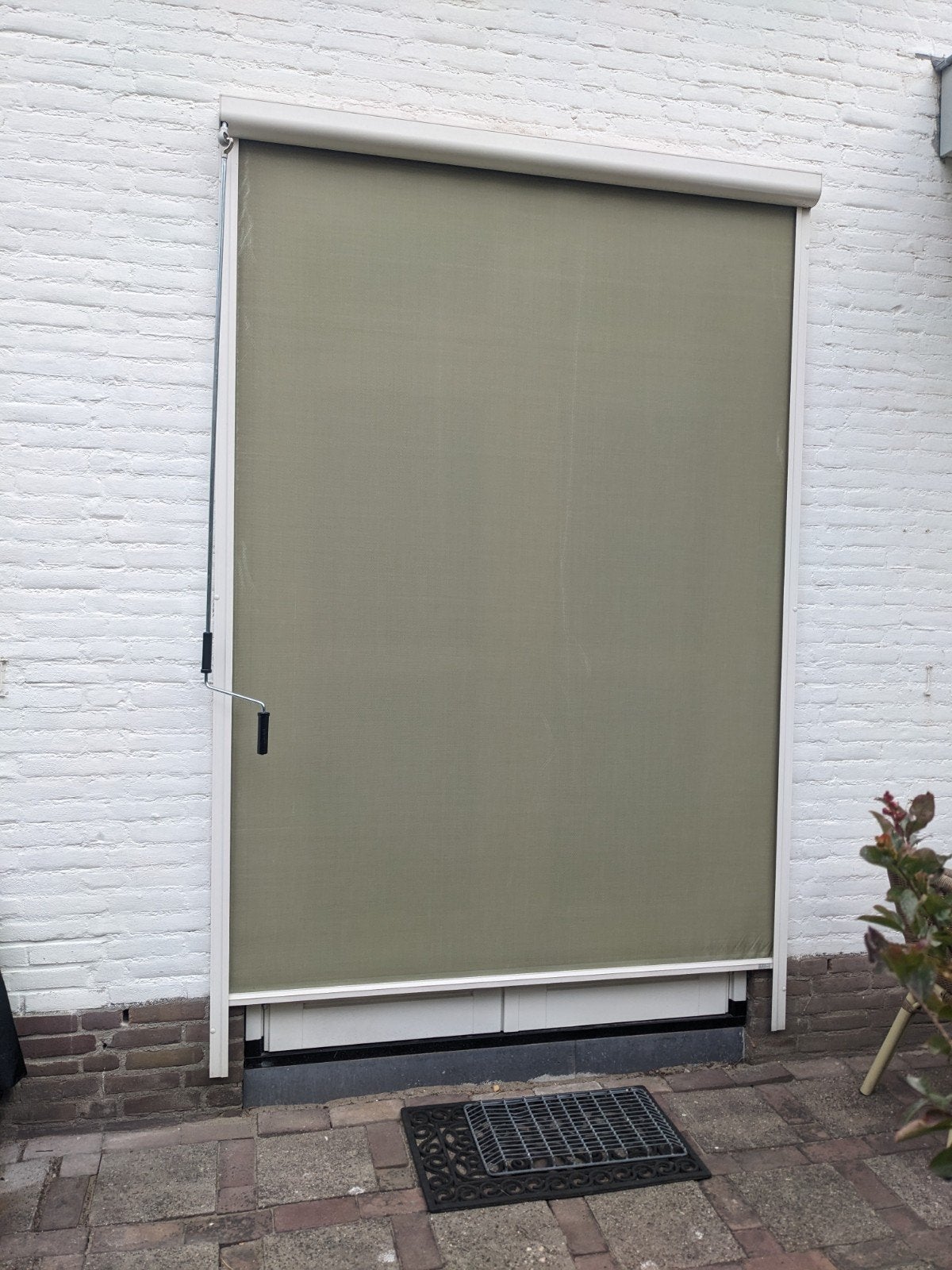 Schreens, Tuin en Terras, Zonneschermen, Gebruikt, Screen, Ophalen
