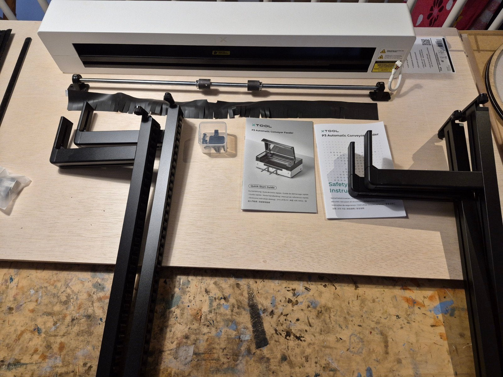 XTOOL P3 Conveyor Feeder - Zo goed als nieuw, Ophalen, Zo goed als nieuw