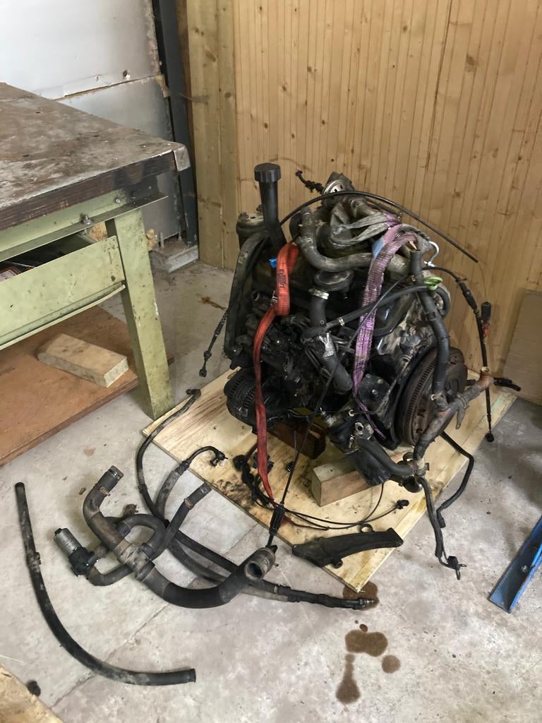 Motor T4 1.9td ABL, Auto-onderdelen, Motor en Toebehoren, Ophalen, Gebruikt, Volkswagen