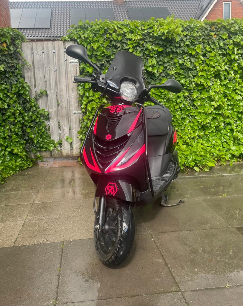 Piaggio C25 4T LED Custom SP look 4956 km 2014”, Ophalen, Gebruikt, Overige modellen, Maximaal 45 km/u