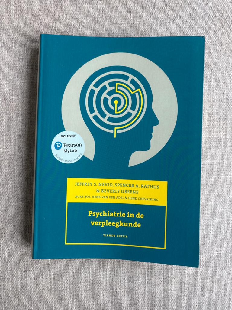 Psychiatrie in de verpleegkunde - Tiende editie, Boeken, Ophalen of Verzenden, Gamma, Zo goed als nieuw, HBO