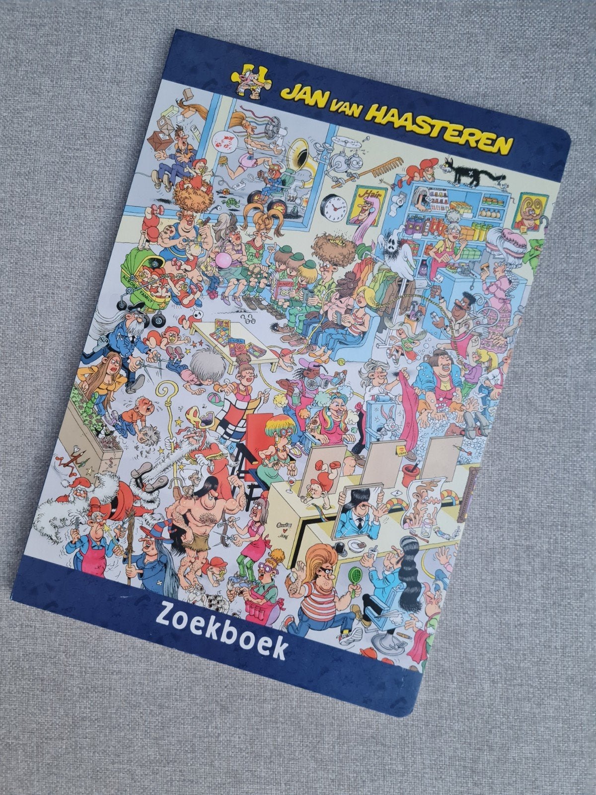 Jan van Haasteren zoekboek, Ophalen of Verzenden, Zo goed als nieuw, Puzzelboek