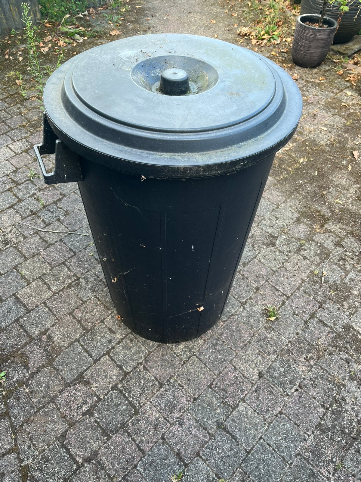 Gratis grote ton - zelf schoonmaken, 40 liter of meer, Ophalen, Gebruikt