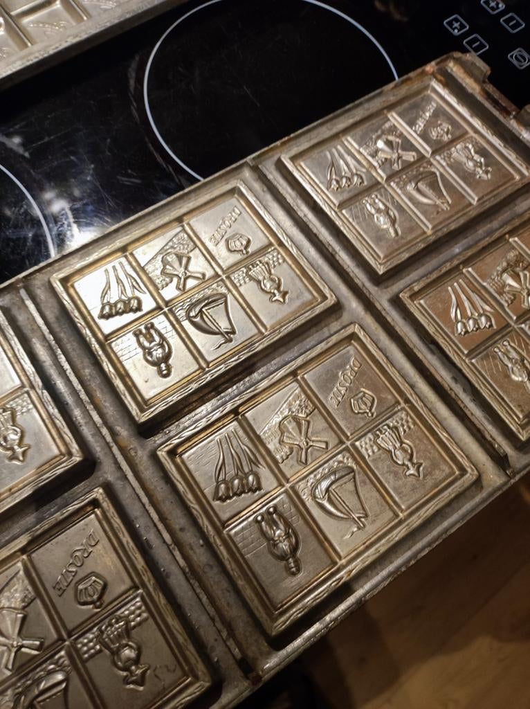 Vintage Droste chocoladevorm, Antiek en Kunst, Ophalen of Verzenden