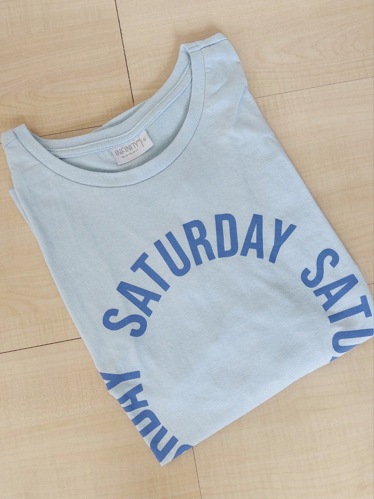 Nieuw Infinity woman Saturday shirt maat S, Blauw, Nieuw, Ophalen of Verzenden, Korte mouw
