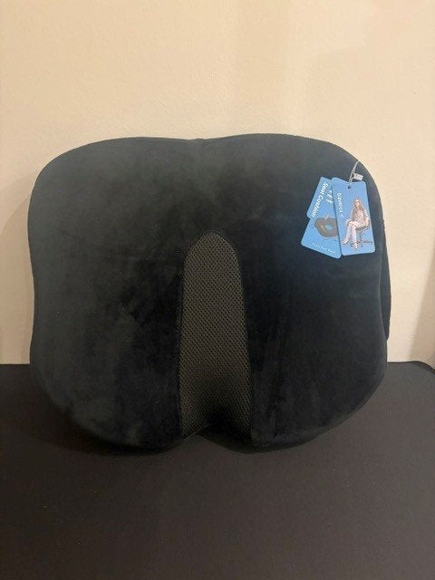 Travel Ease Ergonomisch Zitkussen, zwart Premium Traagschuim, Gaming bureaustoel, Zwart, Nieuw, Ophalen of Verzenden