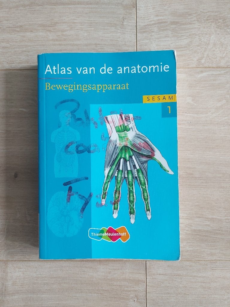 Foto 6 van Fysiotherapie studieboeken jaar 1 (7 stuks)