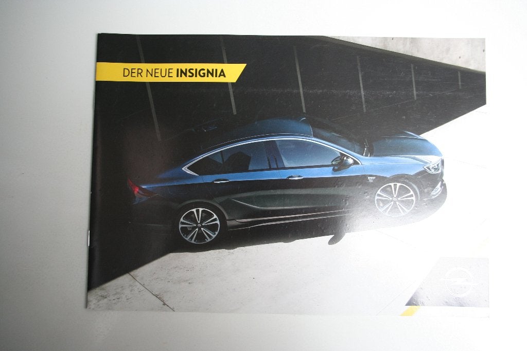 Opel Insignia flyer (11-2017) (125), Ophalen of Verzenden, Zo goed als nieuw, Opel