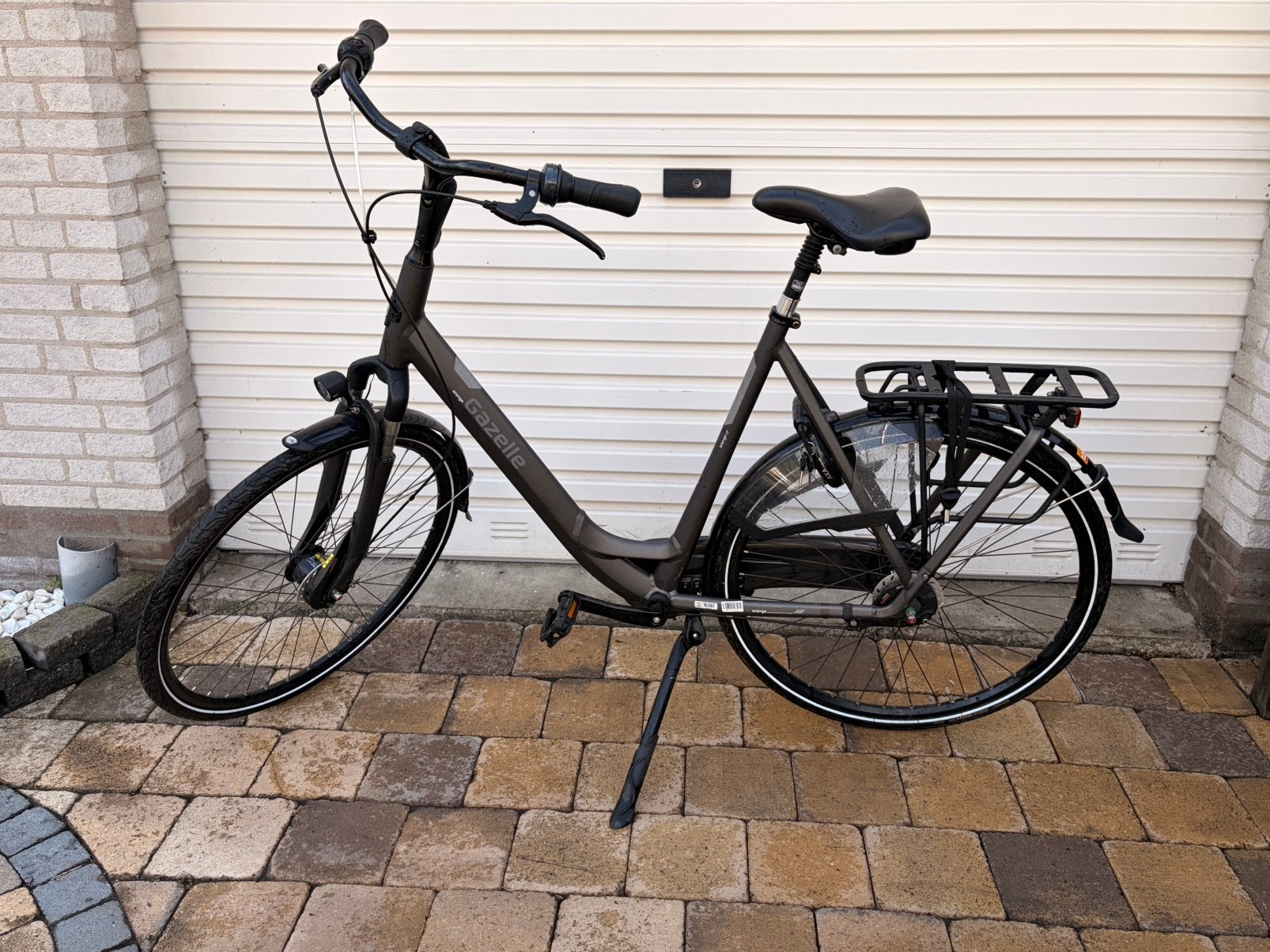Gazelle Orange C7+ Black Mat GOEDE STAAT, Fietsen en Brommers, Fietsen | Dames | Damesfietsen, Versnellingen, Zo goed als nieuw