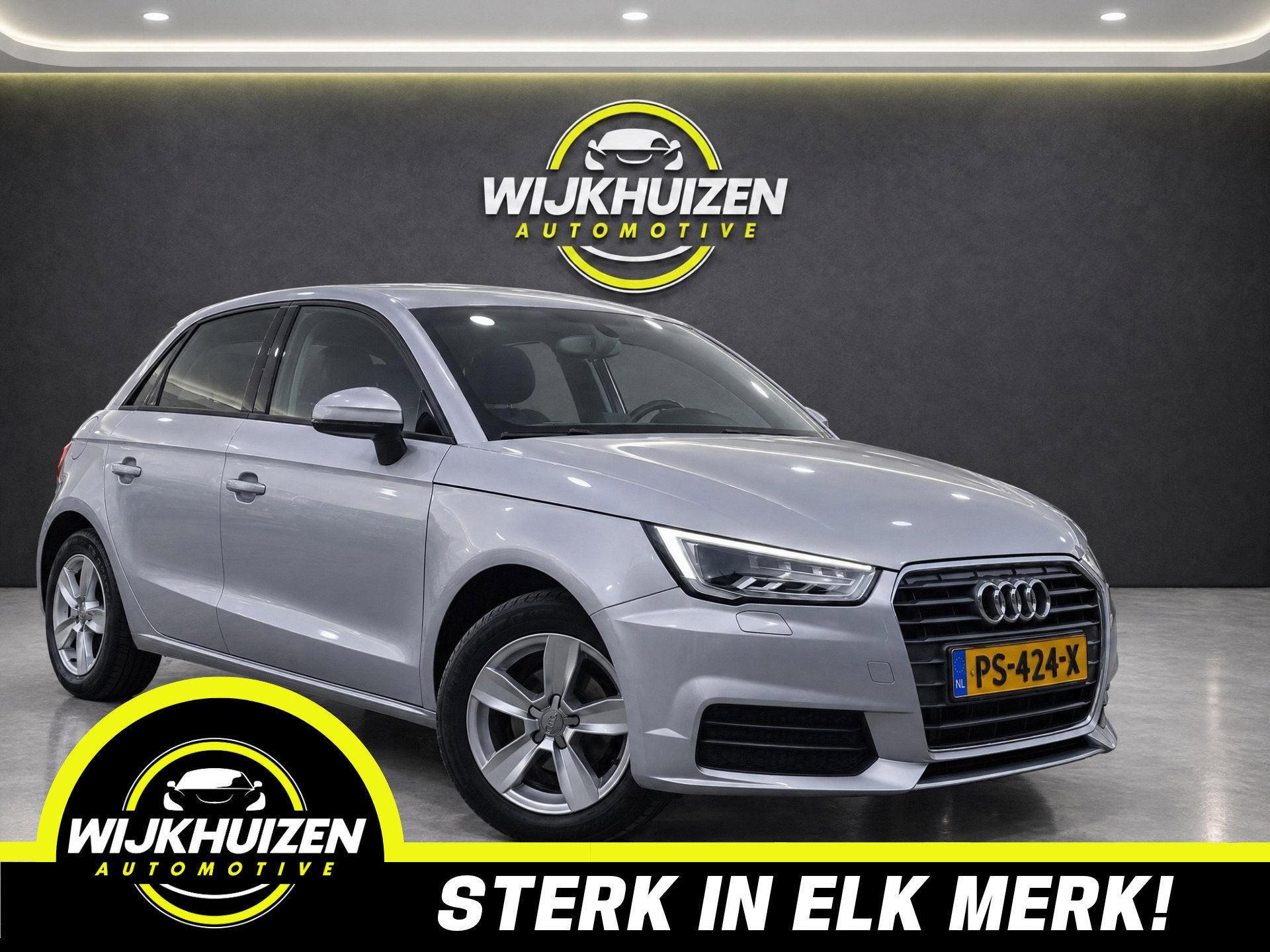 Audi A1 Sportback 1.0 TFSI Design Pro Line Plus met Led ! 16, Auto's, Voorwielaandrijving, Dealer onderhouden, Stof, 95 pk