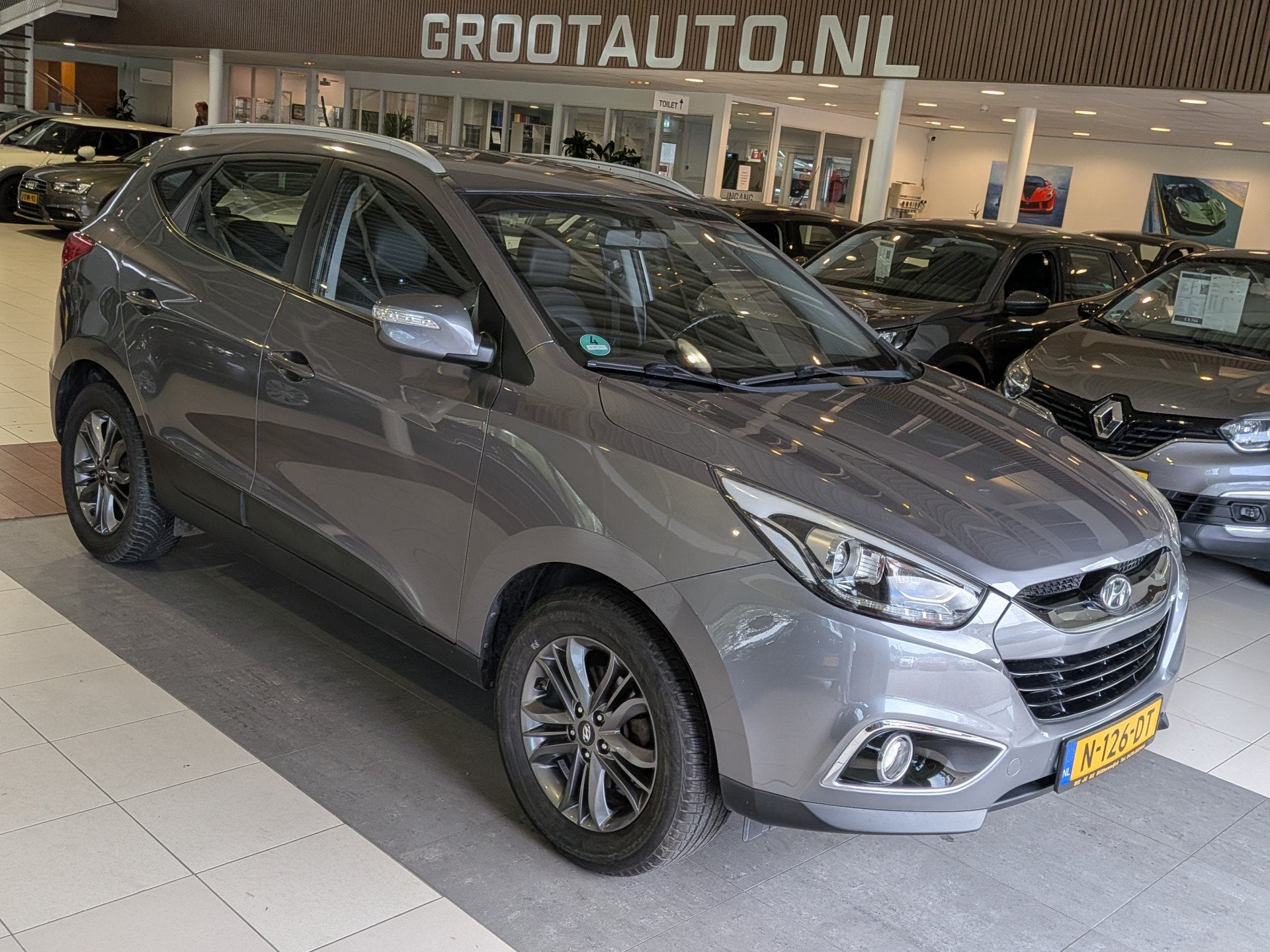 Hyundai ix35 1.6i GDI Business Edition Airco, Cruise Control, Auto's, Voorwielaandrijving, Euro 5, 4 cilinders, Leder en Stof