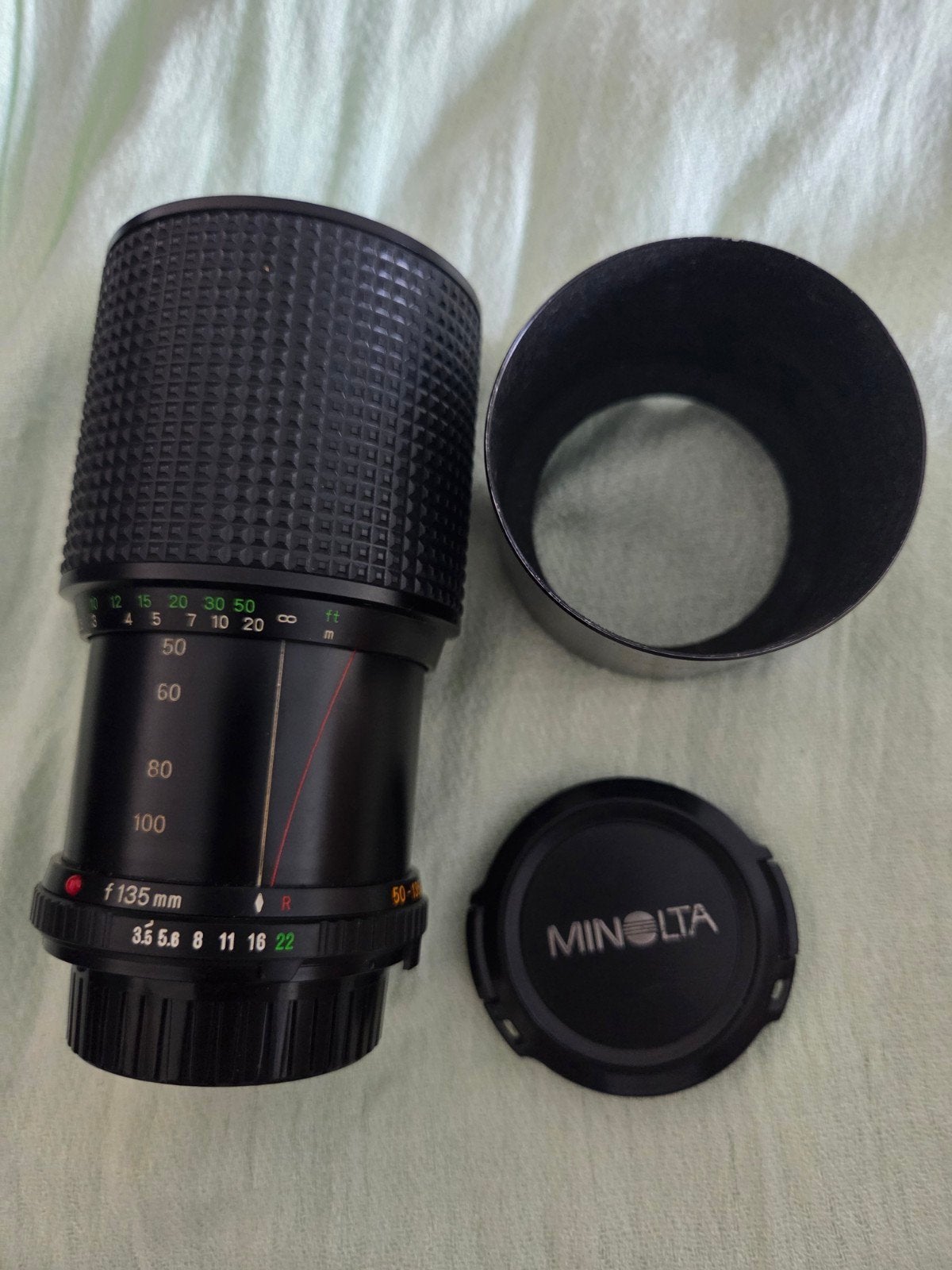 Minolta MD Zoom Rokkor 50-135mm f/3.5 lens, Audio, Tv en Foto, Fotografie | Lenzen en Objectieven, Gebruikt, Overige vattingen