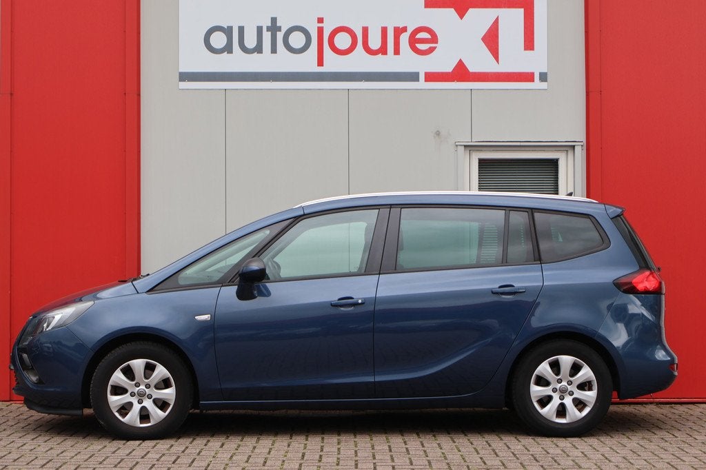 Opel Zafira Tourer 1.6 CDTI Edition 7p. (bj 2016), Auto's, Opel, Gebruikt, 4 cilinders, Blauw, 7 stoelen