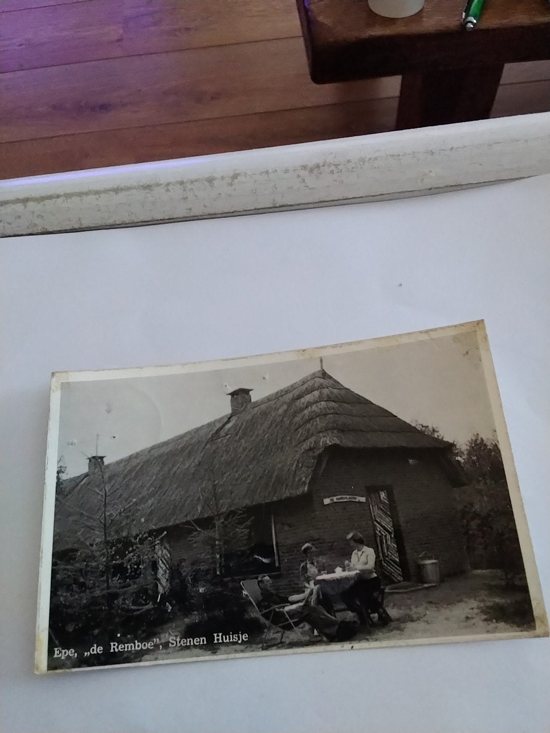 Oude ansichtkaart Epe, "de Remboe", Stenen Huisje, Ophalen of Verzenden, Voor 1920, Gelopen, Gelderland