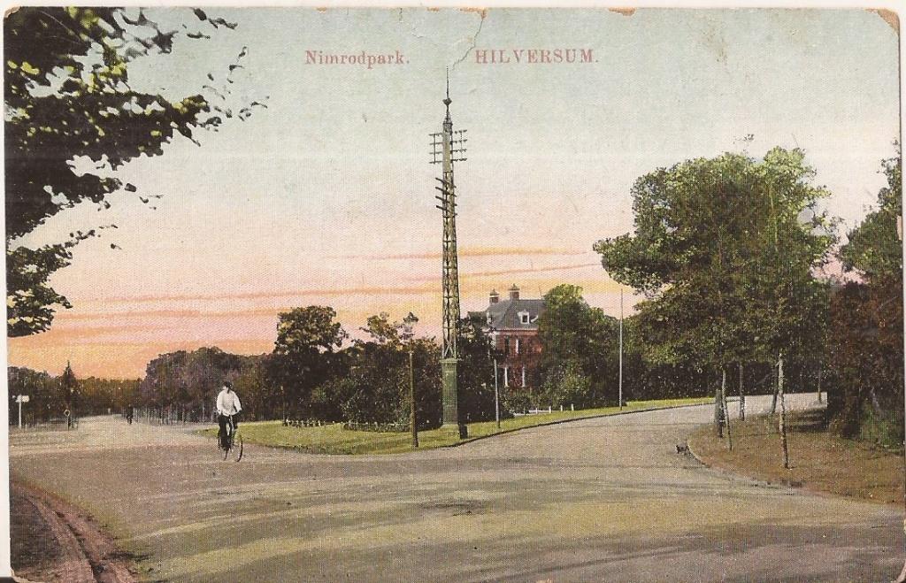 Hilversum Nimrodpark 1917, Ophalen of Verzenden, Voor 1920, Gelopen, Noord-Holland