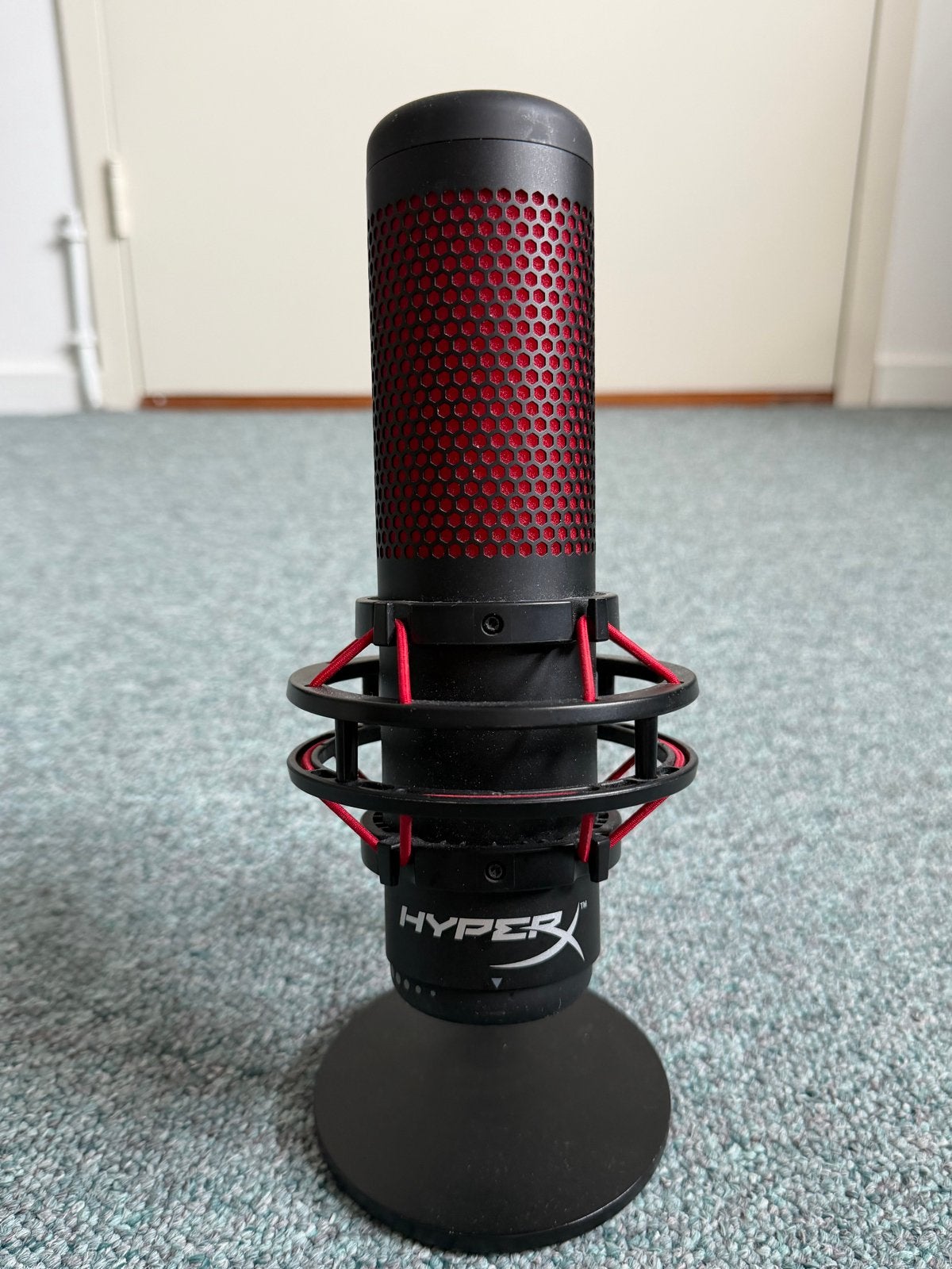 HyperX QuadCast USB Microfoon - Zo goed als nieuw, Muziek en Instrumenten, Microfoons, Ophalen of Verzenden, Zo goed als nieuw