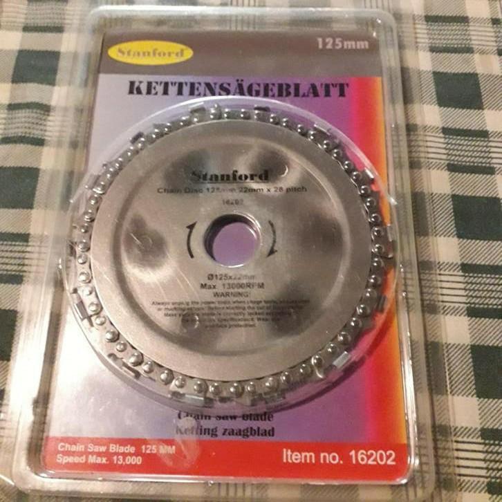 Stanford kettingzaagblad (CHAN DISK) 125 mm Nieuw, Doe-het-zelf en Verbouw, Ophalen, Nieuw
