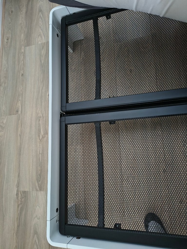 Auping bed, Auping bedbodems (140x200) en kastjes, Verzenden, Wit, Tweepersoons, 140 cm