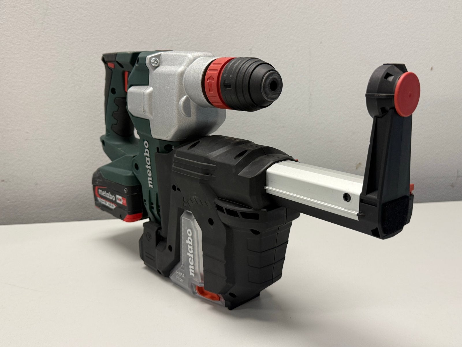 Metabo KHA 18 LTX BL 24 Quick Set ISA Accu Boorhamer, 600 watt of meer, Boor- en/of Breekhamer, Ophalen of Verzenden, Zo goed als nieuw