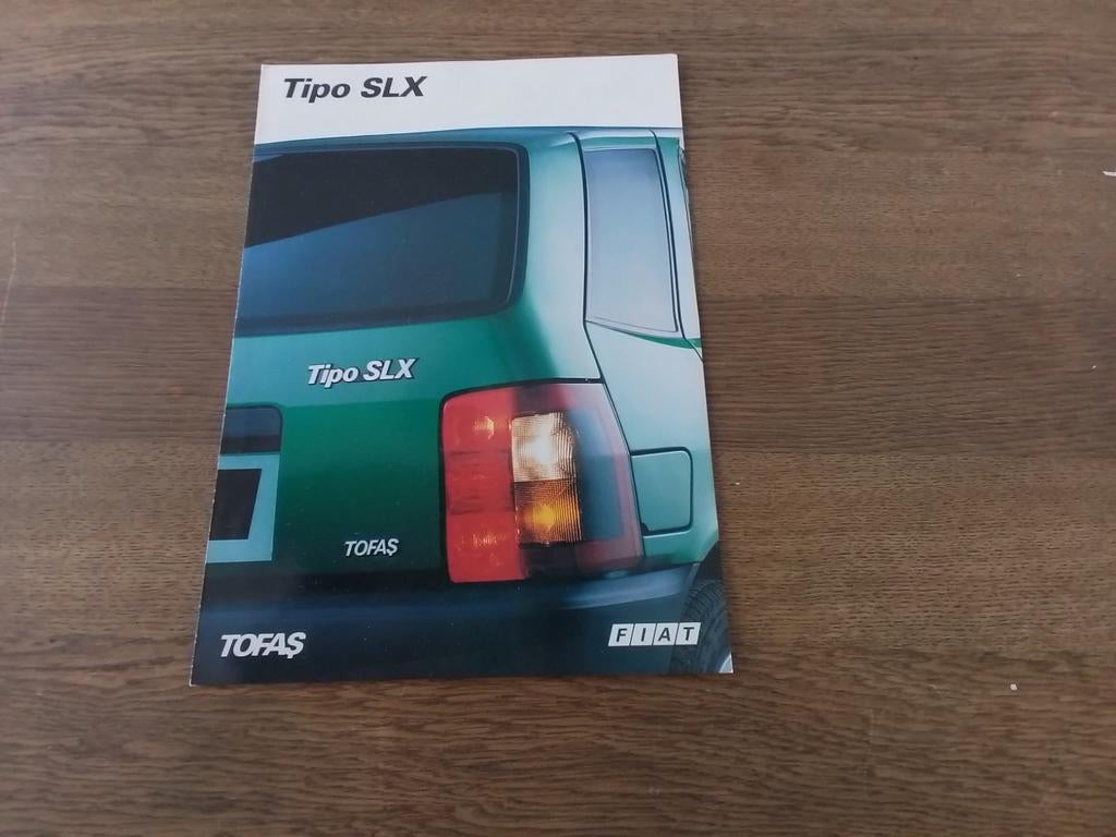Folder Fiat Tipo SLX, Ophalen of Verzenden, Overige merken