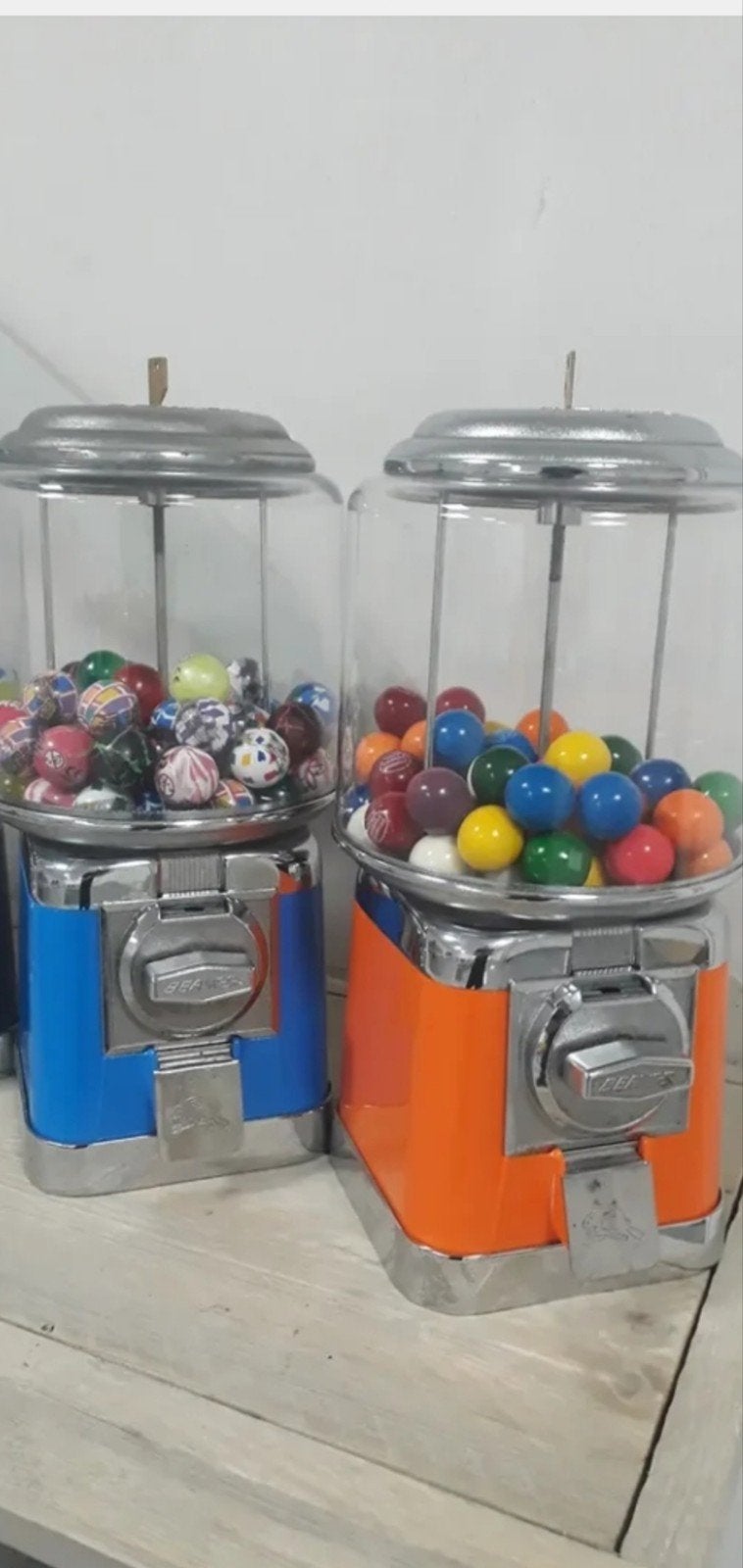 Kauwgomballen stuiterballen capsules automaten, Verzamelen, Automaten | Overige, Ophalen of Verzenden, Zo goed als nieuw