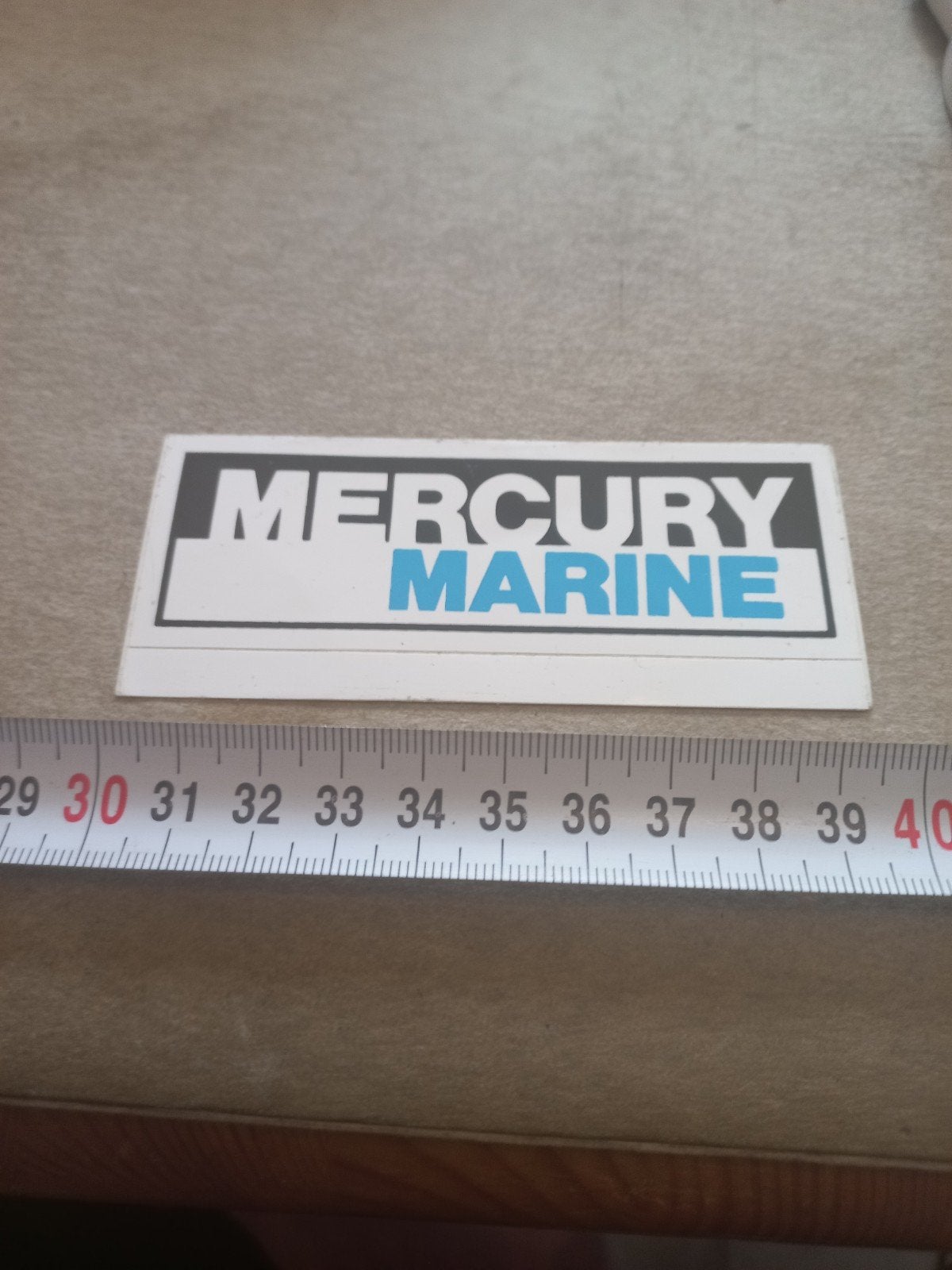 Mercury Marine sticker /, Ophalen of Verzenden, Nieuw, Overige typen