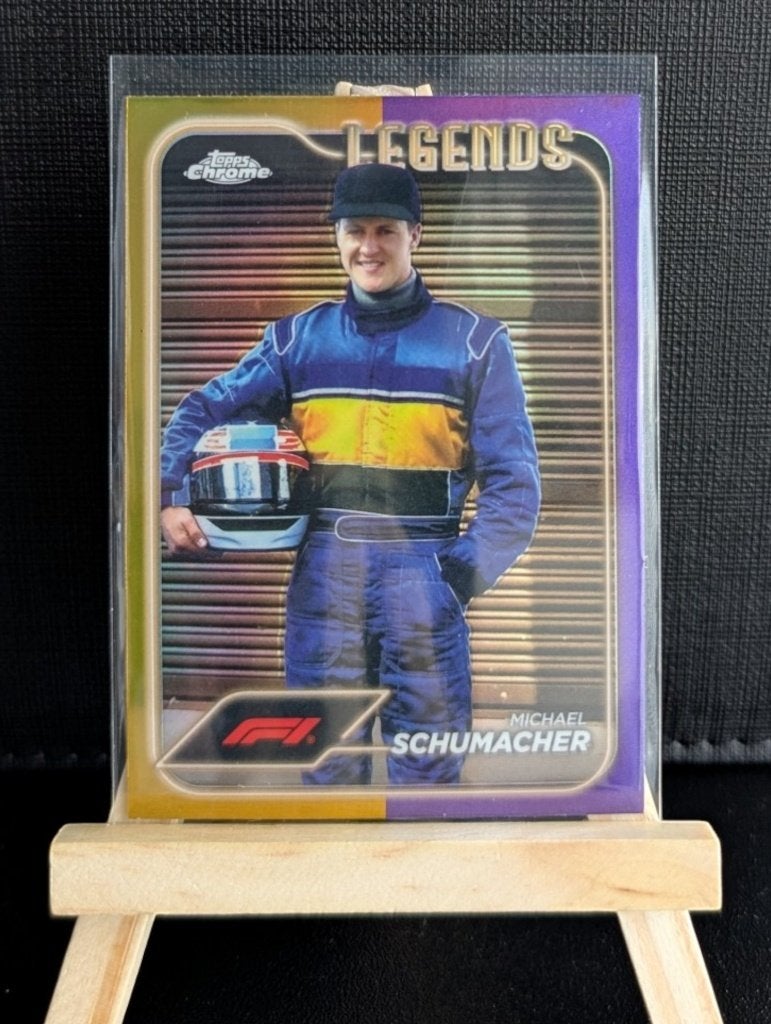 2024 Topps Chrome F1 Michael Schumacher #187, Ophalen of Verzenden, Nieuw, Overige sporten, Poster, Plaatje of Sticker
