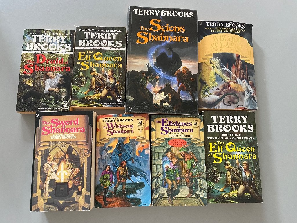 Terry Brooks, 8 boeken, Ophalen of Verzenden, Gelezen, Terry Brooks